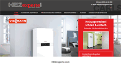 Desktop Screenshot of heizexperte.com